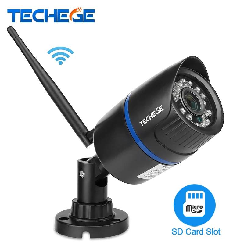 imágenes para Techege 960 P WIFI Cámara IP 1.3MP cámara inalámbrica Impermeable Ranura Para Tarjeta DEL TF de La Visión Nocturna de Detección de Movimiento de Cámaras de Seguridad Al Aire Libre imágenes para Techege 960 P WIFI Cámara IP 1.3MP cámara inalámbrica Impermeable Ranura Para Tarjeta DEL TF de La Visión Nocturna de Detección de Movimiento de Cámaras de Seguridad Al Aire Libre