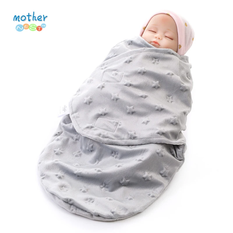 Mother Nest Cocoon Baby Sleeping Bag Star Dot Sleepsack Spring Autumn