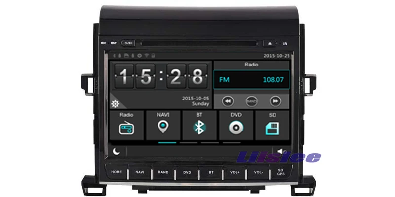 Flash Deal Liislee Android For Toyota Vellfire 2008~2015 Stereo Radio DVD Carplay Wifi GPS MAP Navigation System Original NAVI Design 5