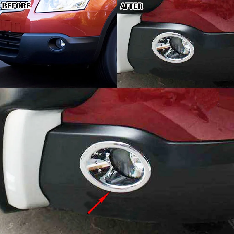 Хромированная передняя противотуманная фара для Nissan Qashqai / Dualis J10 2007 2008 2009