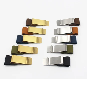 

Dokibook Travelers Notebook Pen Holder Handmade Retro Metal Leather Pen Clip Stainless Steel For Midori Travelers Notebook Diary