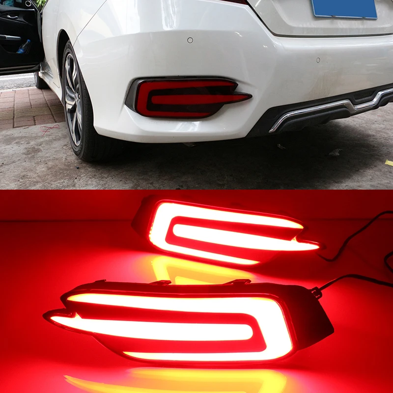 Buy Car Flashing For Honda Civic 2016 2017 Led rear