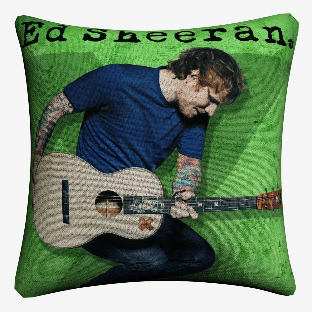 Эд Ширан известный певец декоративные наволочки для диван 45x45 см белье Чехлы Декор для дома подушка охватывает Almofada