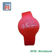Лидер продаж красочные и печать логотипа или номер rfid Ntag213 водонепроницаемый nfc браслеты 1000 шт