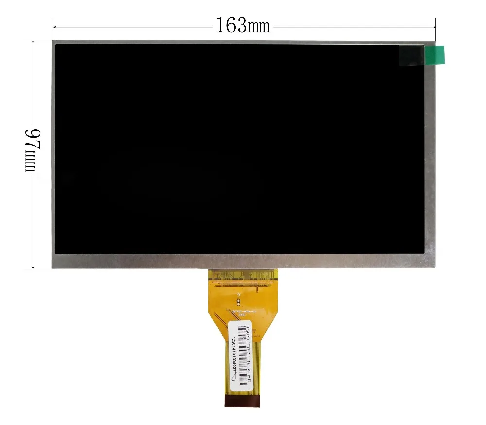 

New 7 Inch Replacement LCD Display Screen For IRBIS TX54 tablet PC Free shipping