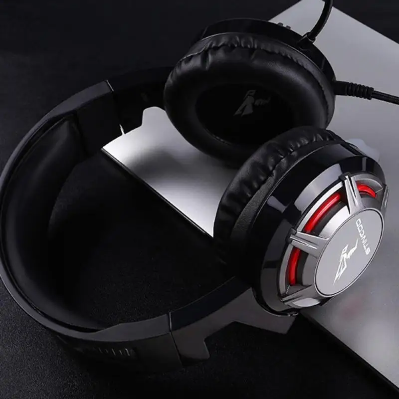 Somic G926S 3,5 мм проводные наушники для игровой гарнитуры для настольного ноутбука планшета с микрофоном