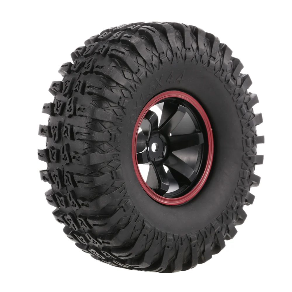 4PCS RC Tires 1 10 96mm 115mm RC Buggy Tyre 6 Spokes Rim For 1 10 HSP 