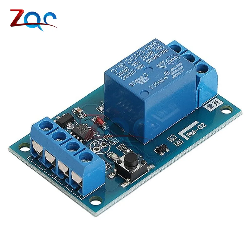 DC 12V Bond Bistable Relay โมดูลสวิทช์การปรับเปลี่ยนรถหยุด Self Locking