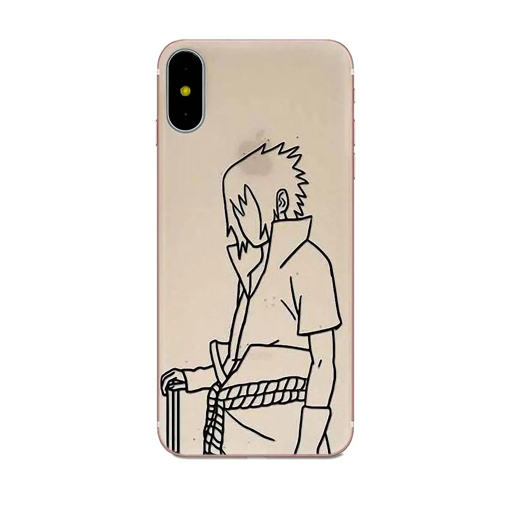 Diy красочный рисунок ТПУ Наруто Итачи Учиха Косплей для Galaxy J1 J2 J3 J330 J4 J5 J6 J7 J730 J8 2015