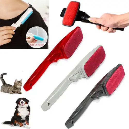 NEW Fur Pet Hair&Lint Remover Cleaner Cloth Lint Fluff Fabric Brushin