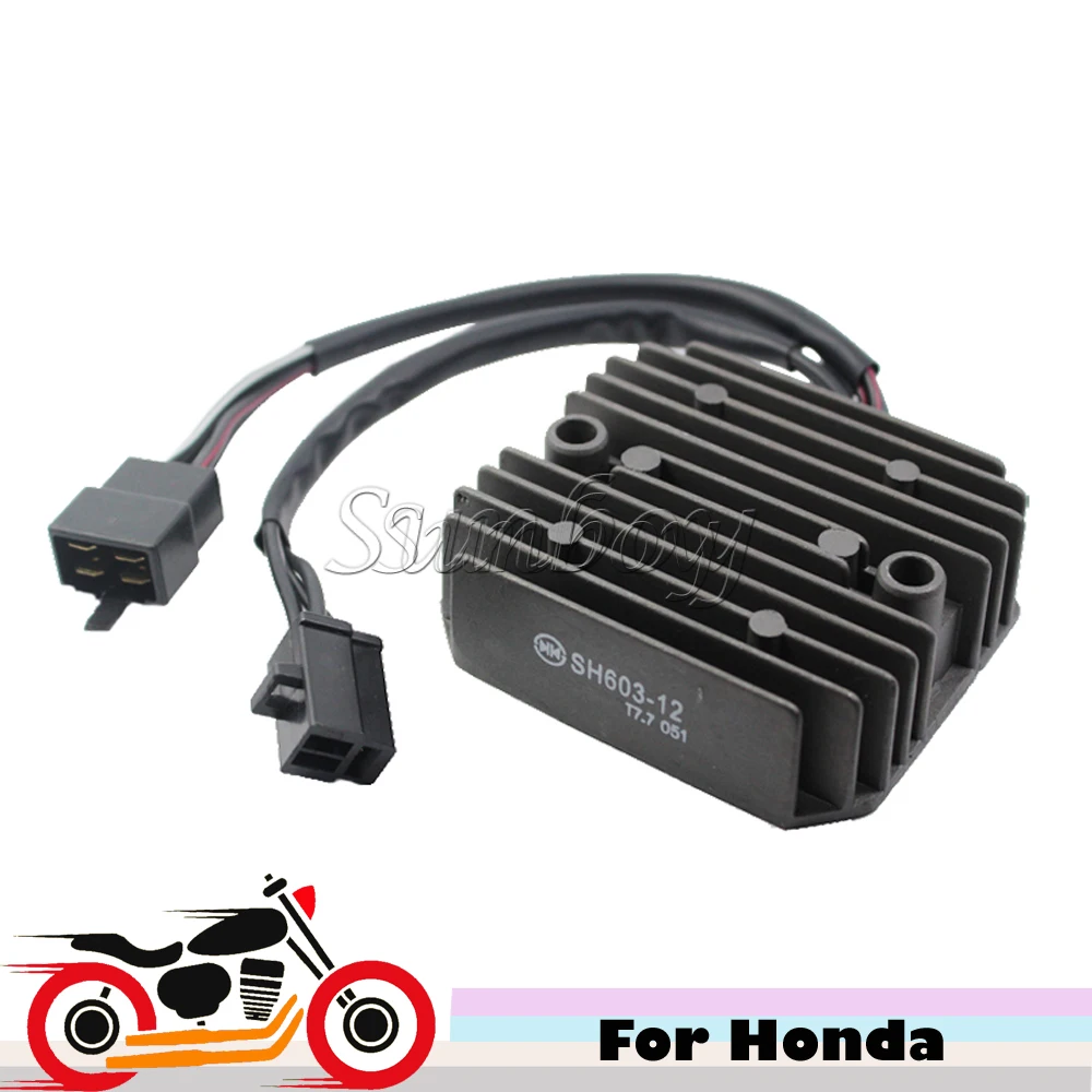 

Motorcycle Motorbike Regulator Voltage Rectifier For Honda VT 600 C SHADOW VLX 1992 1993 1994 1995 1996 1997 Steed 400 CH250