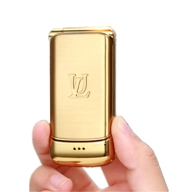 Супер мини телефон раскладушка Ulcool V9 Bluetooth Dialer 1.54nch небольшой экран FM радио анти