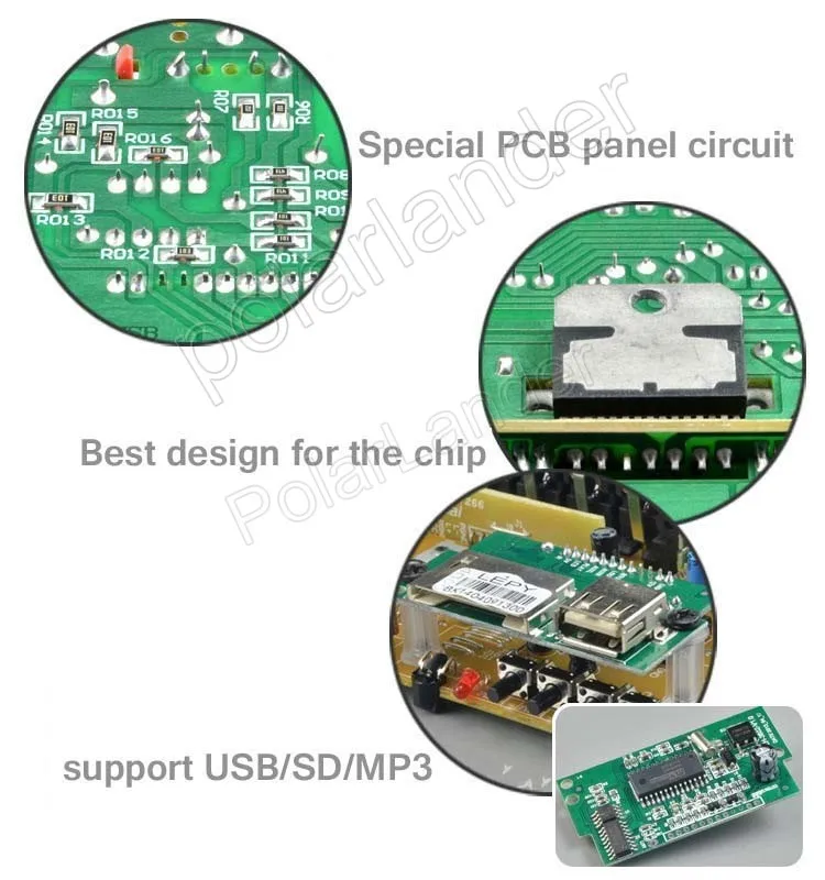 Мини цифровой 15WX2 авто автомобильный усилитель мощности с беспроводной USB MP3 мультимедийный музыкальный проигрыватель Поддержка USB MP3 FM SD DVD CD