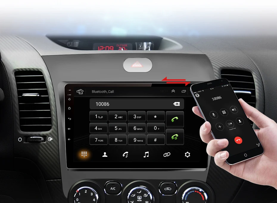 Cheap Junsun Android 8.1 2 Din Car DVD GPS Video Radio Player for KIA Cerato K3 forte 2013 2014 2015 2016 Stereo Multimedia head unit 24