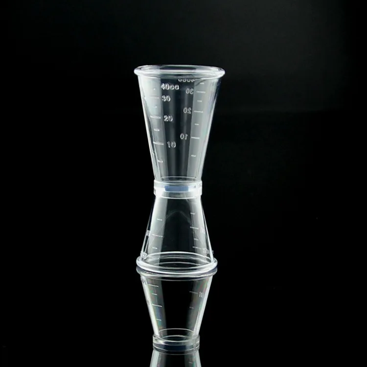 PC Measuring Cup Bar Oz Cup Cocktail Measuring Glass Milk Tea Shop