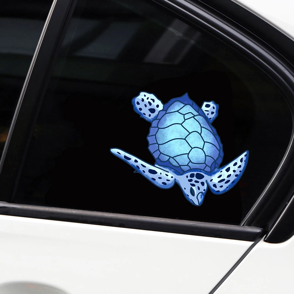 

Cartoon Sea turtles Car Stickers and Decals Funny Car Styling Bumper Sticker Windshield Window Vinyl Decal Decoration