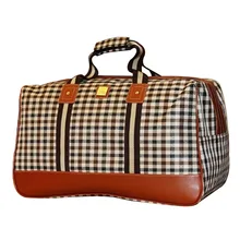 Nouveau 2016 Bagages Voyage Sac De Mode Nylon Imperméable Duffle Sac Grande Capacité Femmes Voyage Sacs Taille 49*30*25 cm YA0402