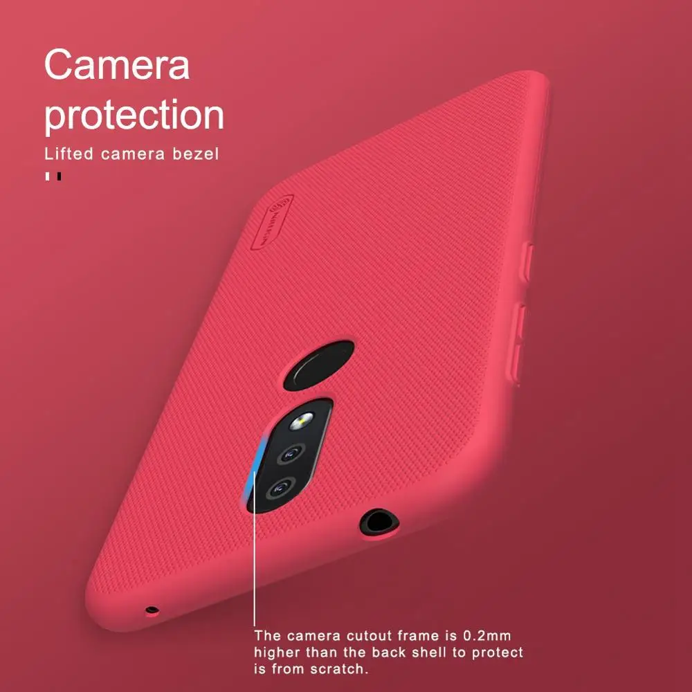 Чехол для Nokia 4 2 армированный чехол 5 71 дюйма противоударный Nillkin матовый жесткий
