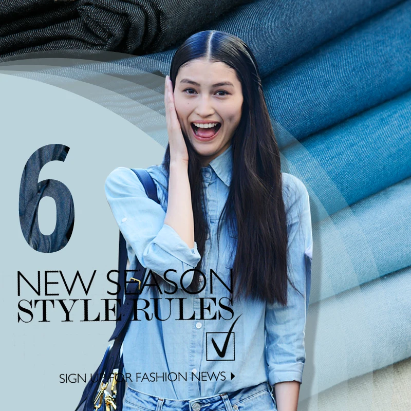 polyester denim fabric