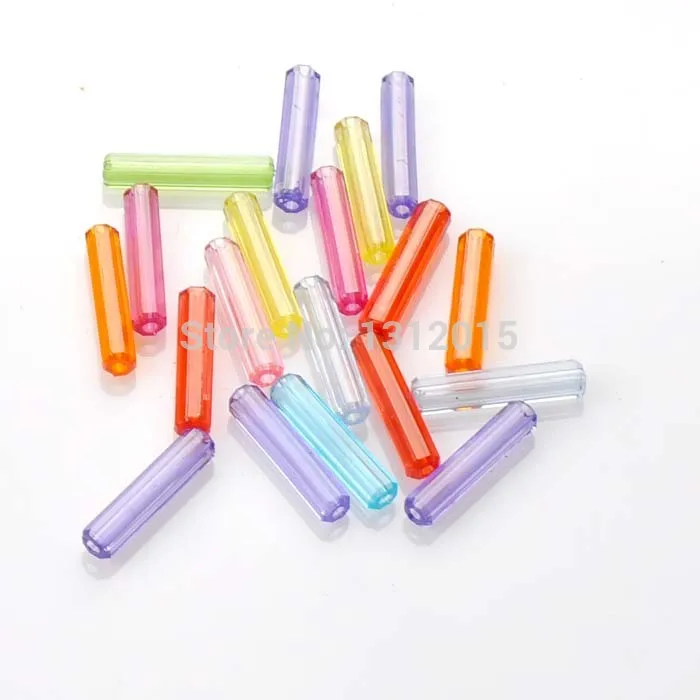Diy 100PCs Mixed Acrylic Round Strip Spacer Beads For Jewelry Making 24x5mm Z753 | Украшения и аксессуары