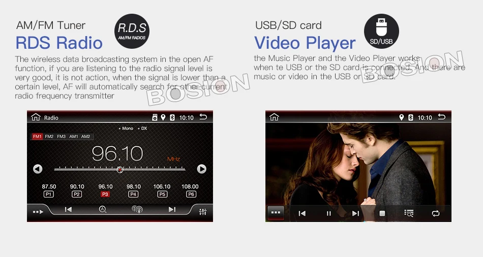 Best Android 7.1 8" 2 din Car DVD GPS 3G/4G radio stereo player SWC for Volkswagen VW golf 6 touran passat B7 sharan Touran polo seat 11