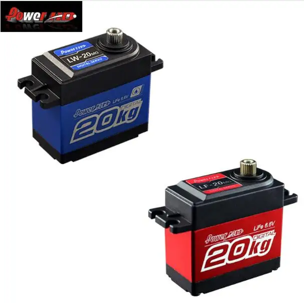 Мощность HD LF-20MG LW-20MG 20 кг цифровой сервопривод HM автомобили воздушный робот голова RC вертолет лодка автомобиль лучше водонепроницаемый