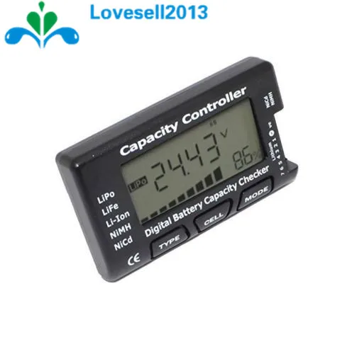 Цифровая проверка емкости батареи RC литий ионный аккумулятор NiMH Nicd LiFe LiPo Li io S|li-io|