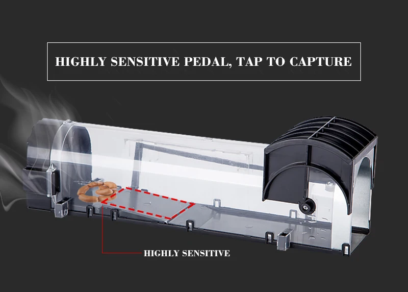 2 шт многоразовая крысиная ловушка сверхмощная мышь вредитель животное для мыши и хомяка клетка контроль приманки Отпугиватель грызунов ловля мышей хомяк мышка ловушка
