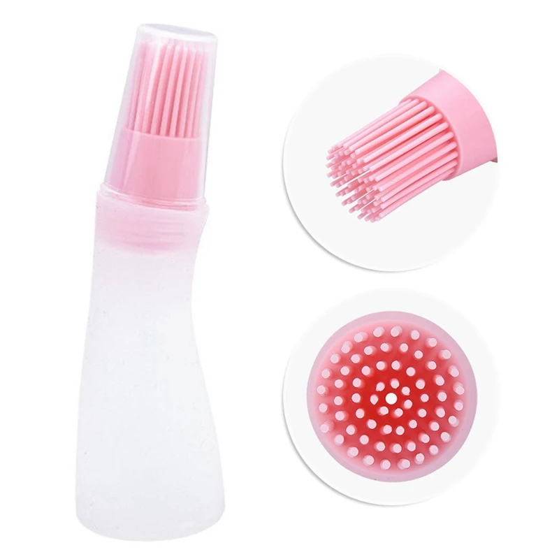 Hot Silicone Basting lecythus Oil Brush Pastry Brush for Barbecue Baking Cooking BBQ Tool