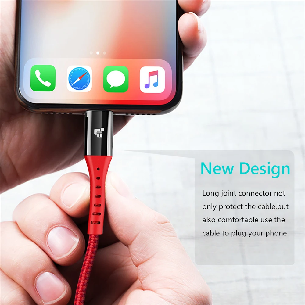 USB кабель для iPhone, Tiegem Быстрый зарядный кабель для iPhone X 8 7 6 6s s 5 5S se iPad провод кабель для мобильного телефона