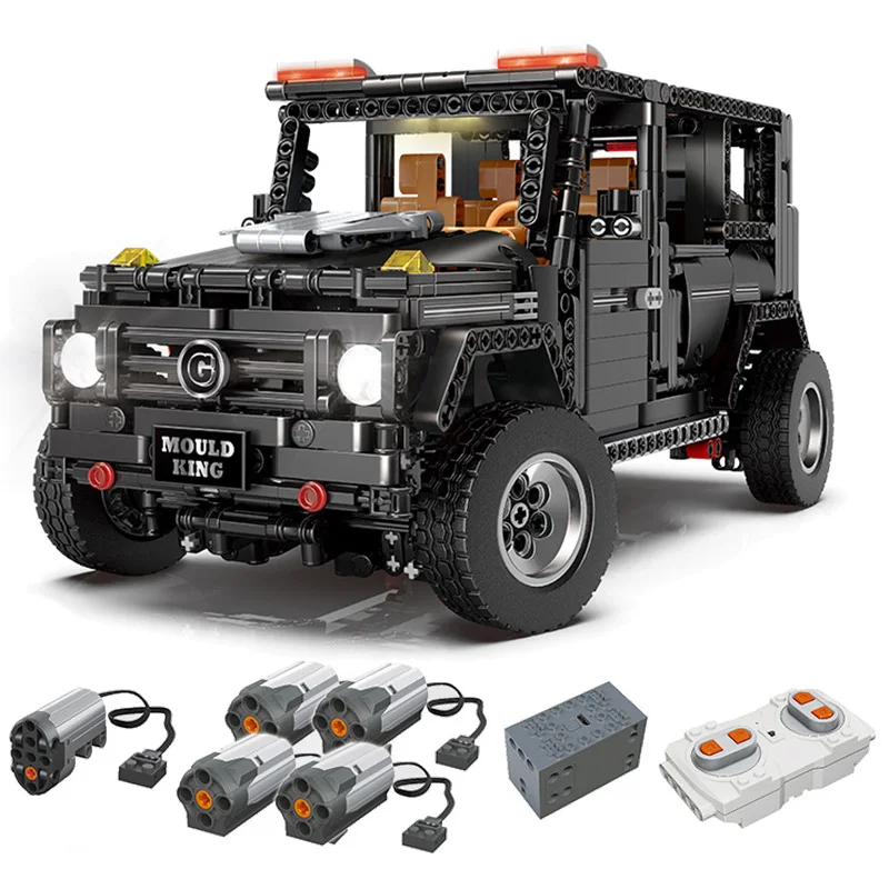 

App Controlled LED G-500 Car Compatible Legoing Technic Building Blocks Boys Birthday Gifts Remote Control Toys For Children