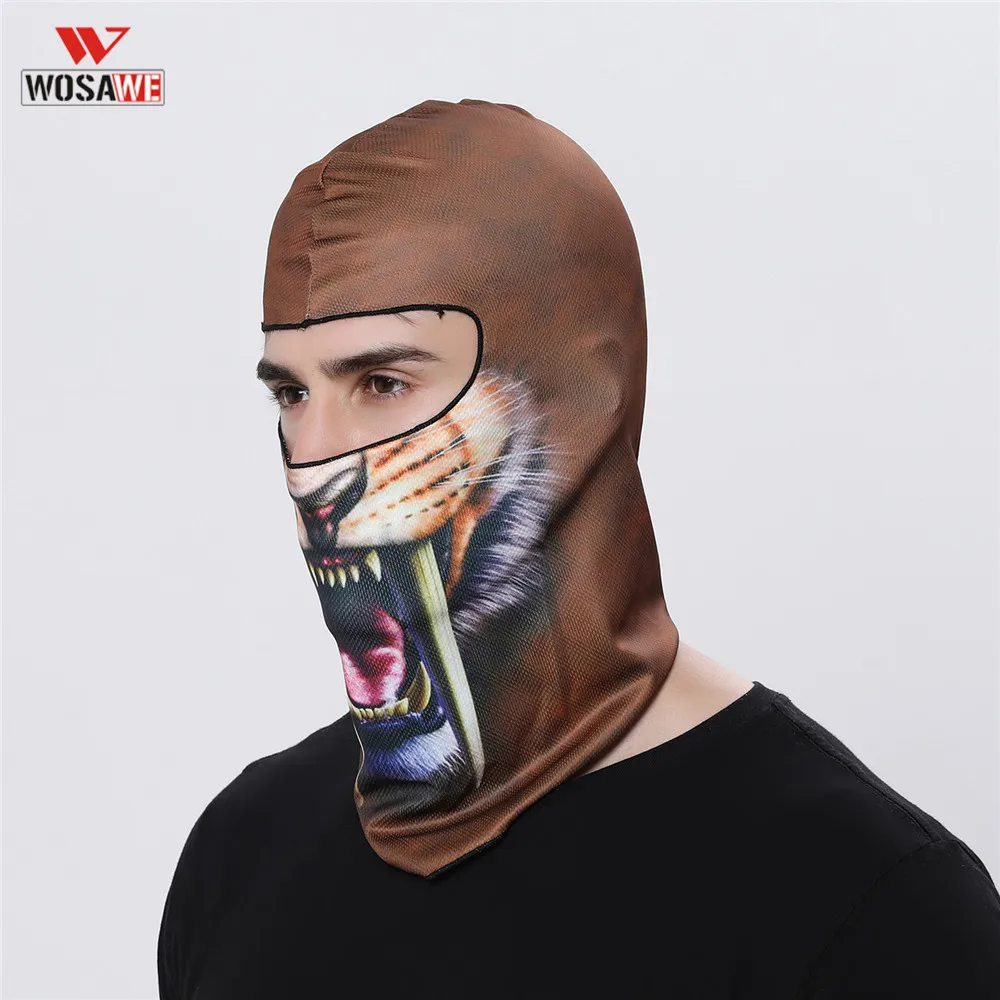 

WOSAWE Motorcycle Face Mask Outdoor Sports Winter Warm Ski Snowboard Wind Cap Police Cycling Balaclavas Face Mask