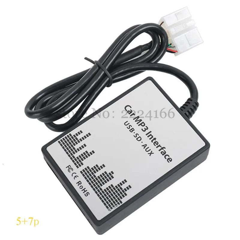 Lonleap USB SD AUX Автомобильный MP3 музыкальный плеер адаптер cd чейнджер для Toyota Lexus Scion