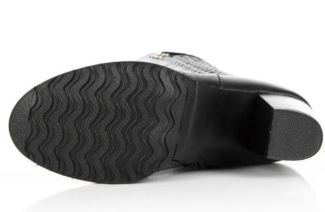 Up Stivali Sxq1007 Merletto Spessore 45 Lace 34 Nero Alti Di Del Cerniera Moda Cuoio Tacco Il Alto Ginocchio Formato bianco Laterale Rotonda Punta Inverno Delle Donne Al Più Genuino xFTzqqZw