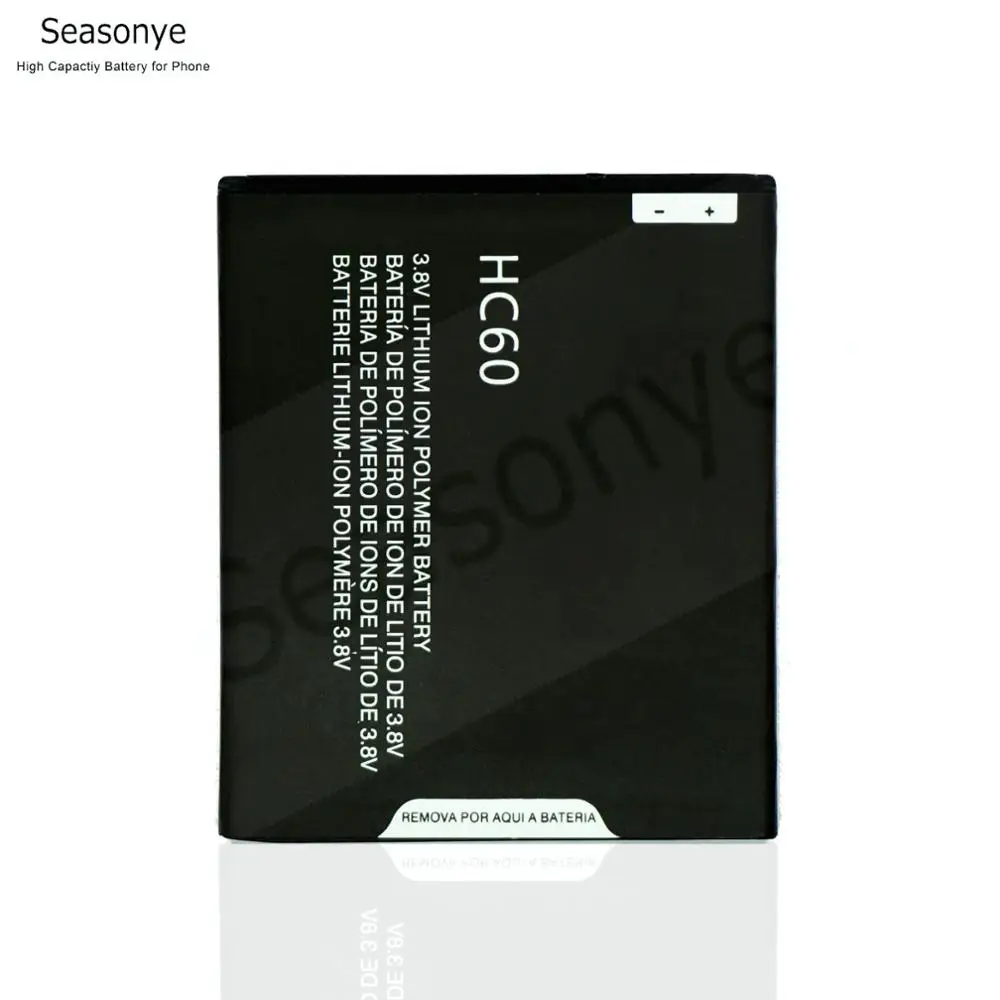 

Seasonye 2685mAh / 10.2Wh HC60 HC 60 Phone Replacement Battery For Motorola Moto C Plus Dual SIM XT1723 XT1724 XT1725