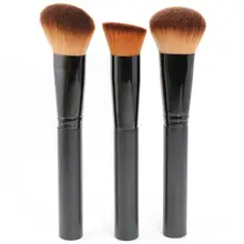 Professional Makeup Brushes Set 3pcs Face Brushes For Foundation Powder Blusher feb10