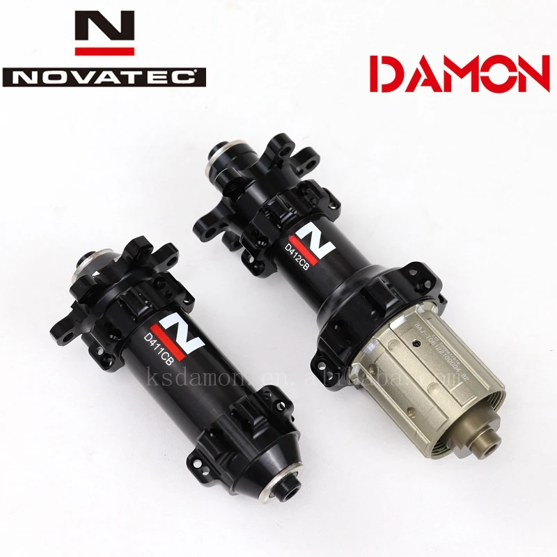 

Taiwan Novatec D411CB D412CB Road Disc Brake 24 28 Hole Carbon Bicycle Hubs 11S Hub With Quick Release 100mm 135mm 142mm