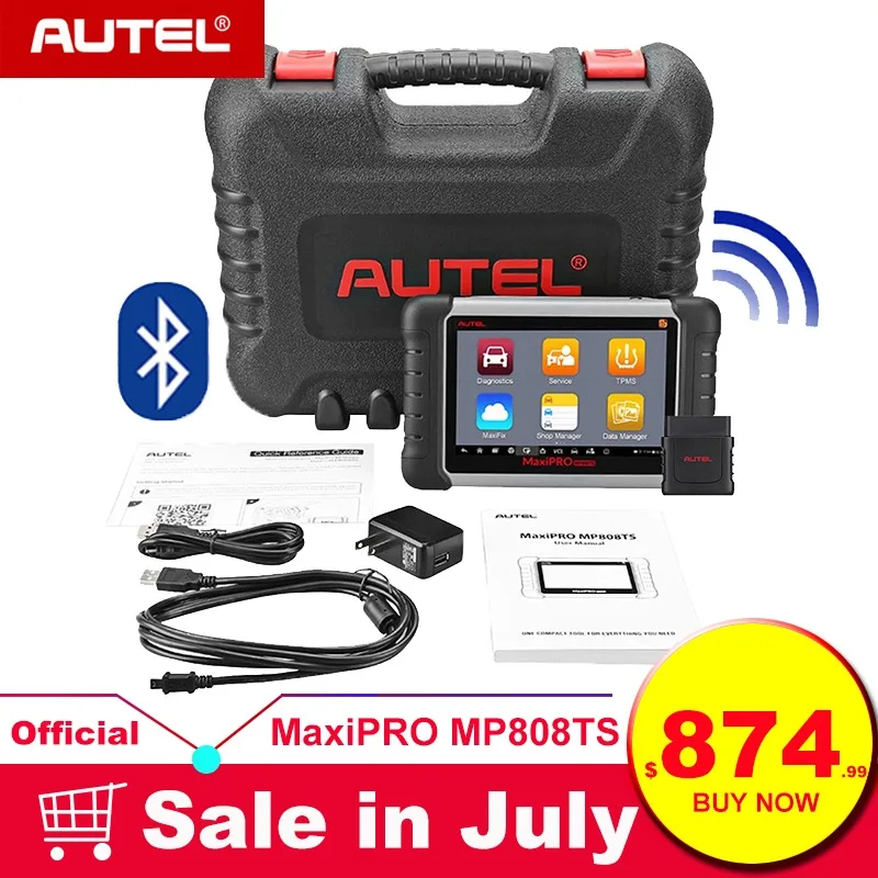 

Autel MP808TS Diagnostic Tool Prime of DS808 Better than MS906 MS906TS MS906BT Combine of MS906BT TS601 Wifi Bluetooth Scanner