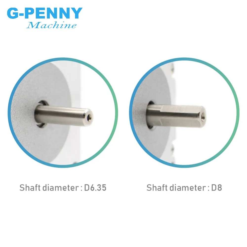 نيما 23 محرك خطوي بالتحكم الرقمي بالكمبيوتر 57x82mm 3A 2.2N.m D = 8mm 6.35mm 315Oz-in Nema23 CNC راوتر آلة نقش بالحفر 3D طابعة