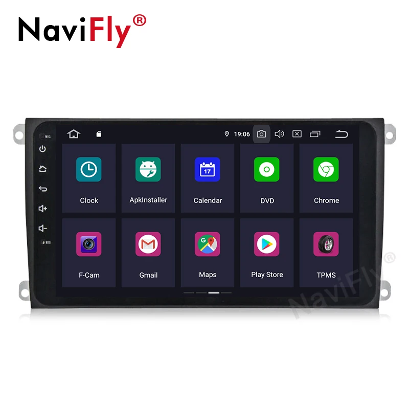 NaviFly Android9.0 ips DSP USB SD CD воспроизведение автомобиля gps FM радио кассеты для Porsche Cayenne 2003-2010 поддержка RDS OBD2 4G wifi