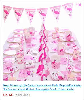 Розовые приглашения с единорогом из мультфильма, открытки на день рождения, украшения для вечеринки, вечерние платья для девочек