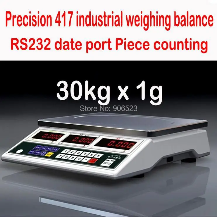 Weighing and Counting Scale 30kg*0.5g One year Warranty 