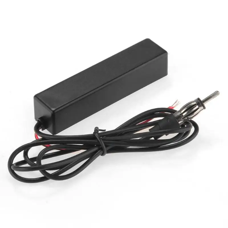 Car Hidden Antenna Radio AM FM Signal Reception Amplifier Amp Booster 12V