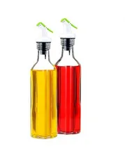 250 ML Glas Ölflasche Sauciere Glasflasche Olivenöl Flasche Sauce Flasche Küche Werkzeug