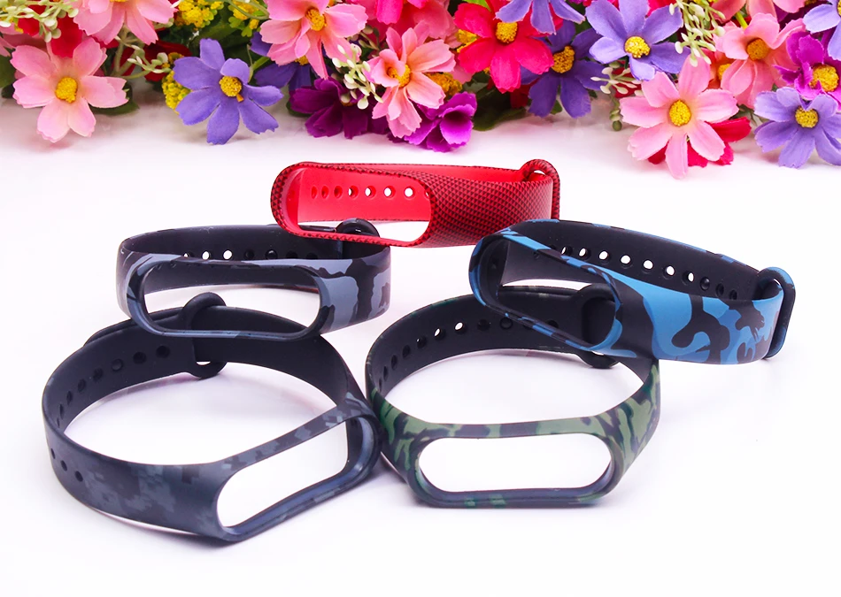 Браслет BOORUI для Xiaomi mi3, браслет Miband 3, Сменные аксессуары mi3, цветной браслет, ремень для miband3