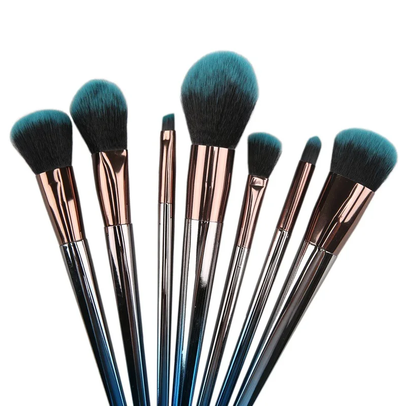 

LKE 7 pcs Makeup Brushes Set for Concealer Lip Eye Foundation Powder Blush Eyeshadow Make Up Brush Beauty Tools