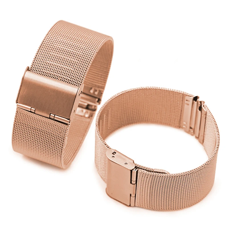 Женские и мужские наручные часы Alk Vision из нержавеющей стали 18 мм 20 22 мм|wristwatch band|watch