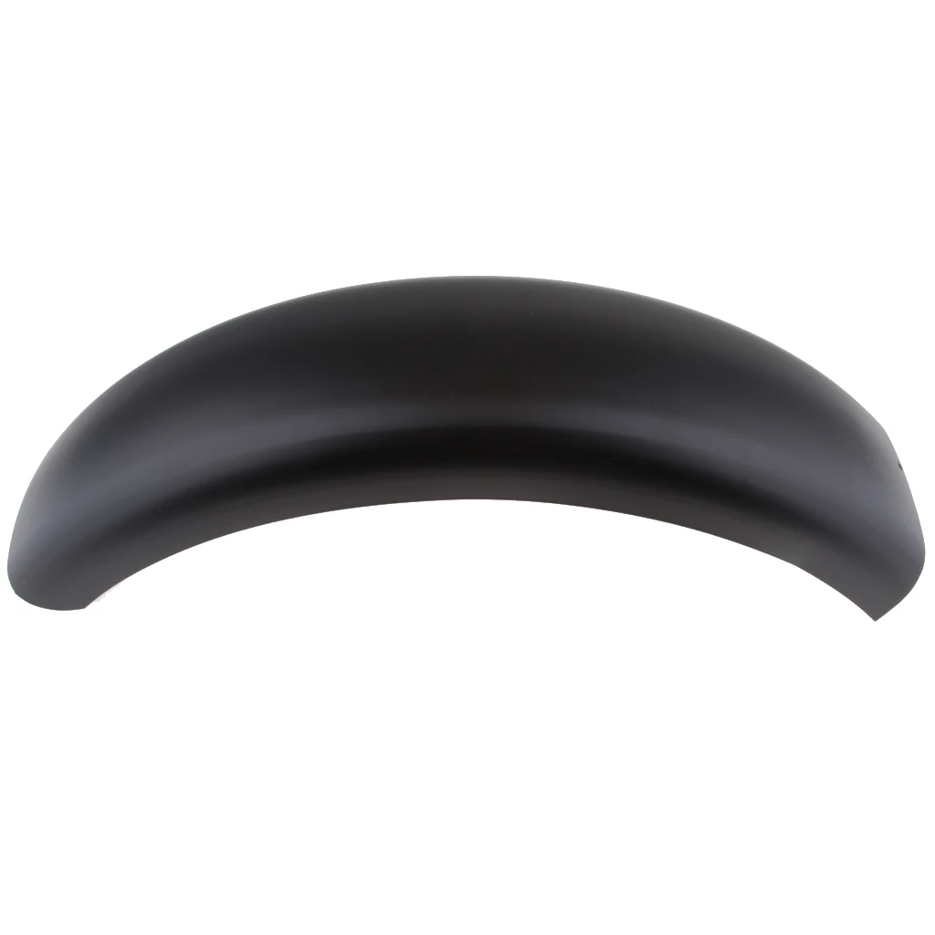 1 Piece 570mm Flat Rear Fender Trailer Long Steel Motorcycle Splash Guard For Harley Bobber Chopper Custom Black