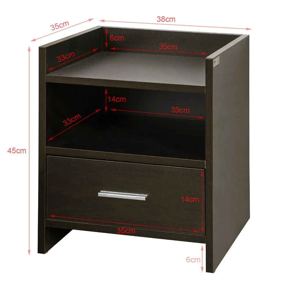 SoBuy FBT66 Side Table Bedside End Table Night Stand with Drawer Living Room Furniture SoBuy FBT66 Side Table Bedside End Table Night Stand with Drawer Living Room Furniture