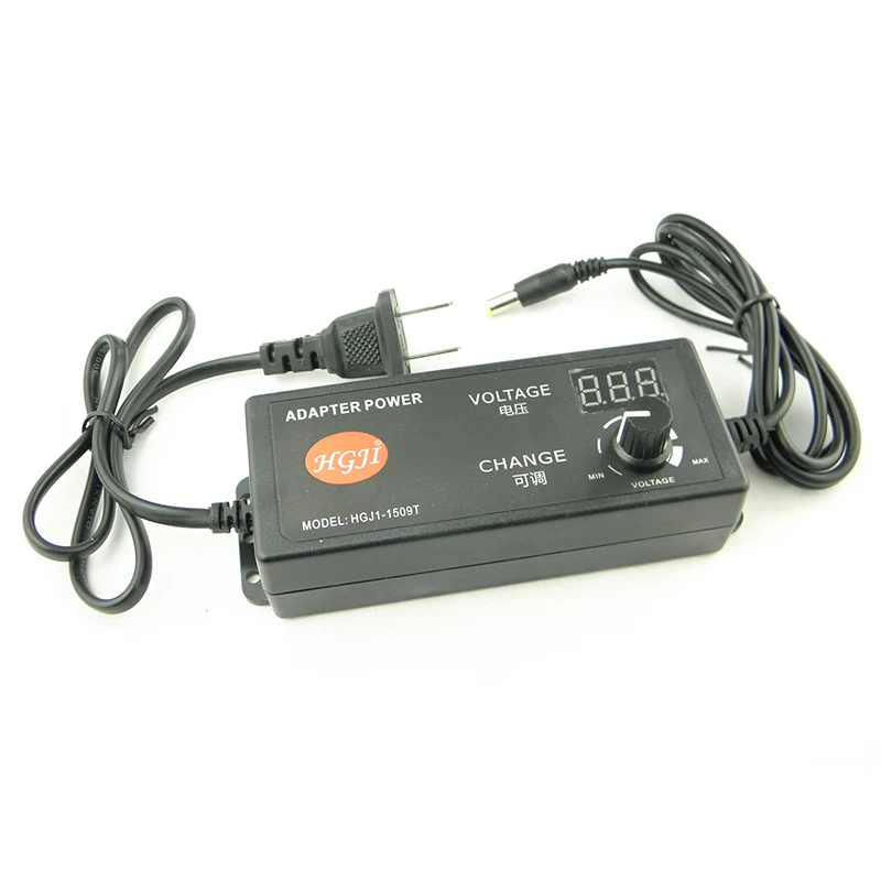 

Switching Power Supply Output DC 3-24V 2.5A Input AC 110V 60W Multi-function Adjustable Voltage Power Adapter